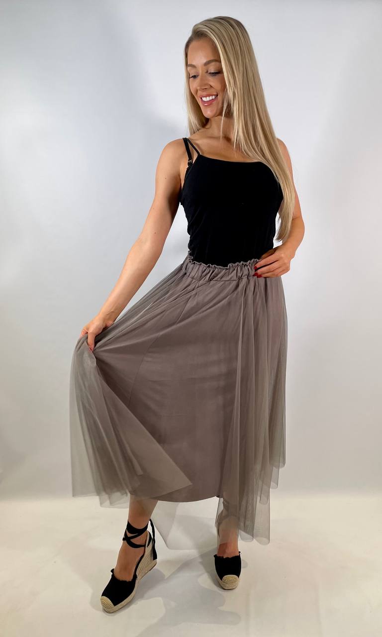 Plain Tulle Skirt