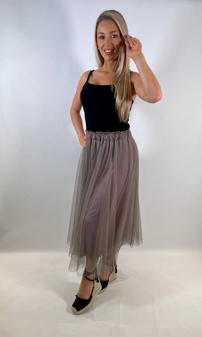 Plain Tulle Skirt