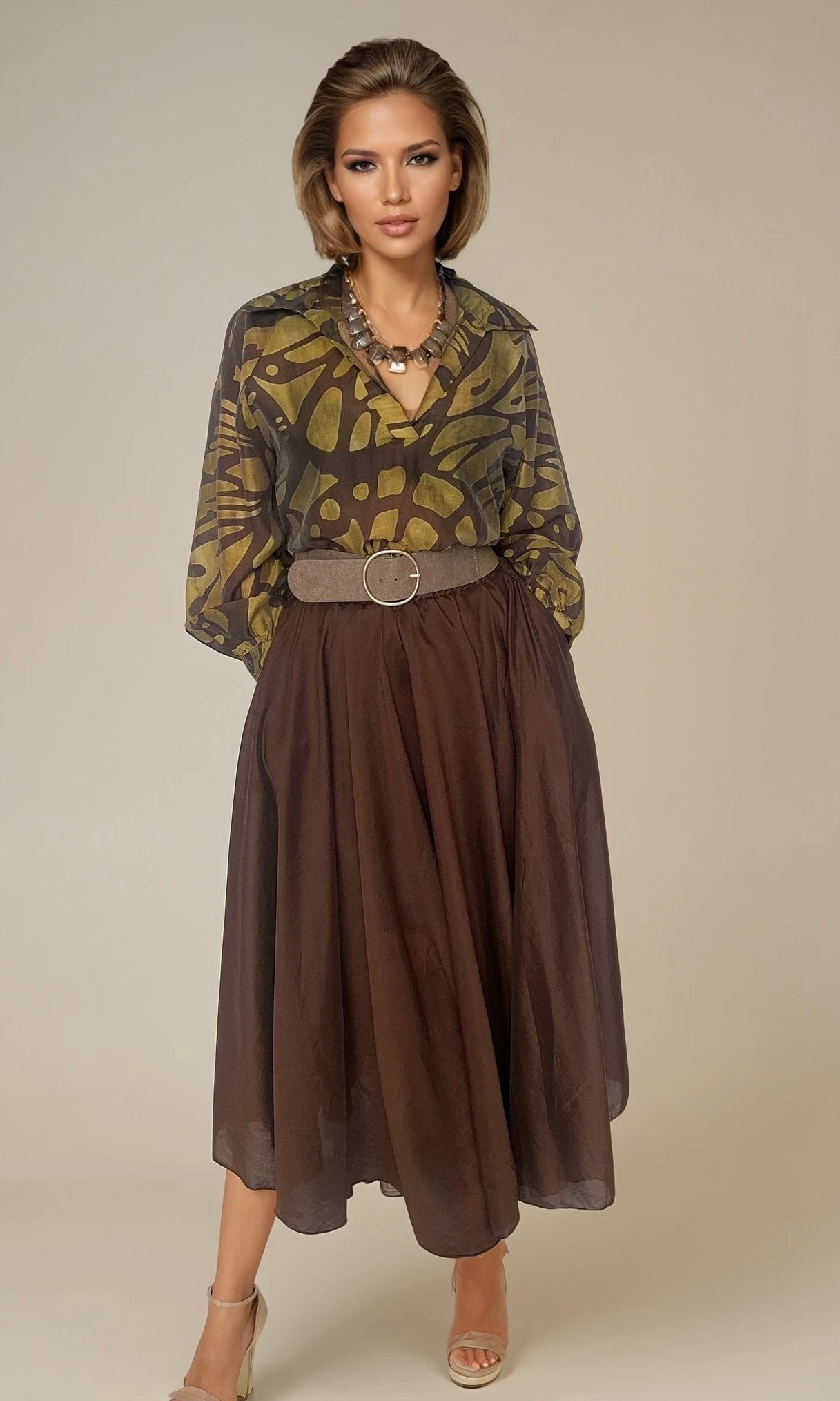 Arabella Print Blouse