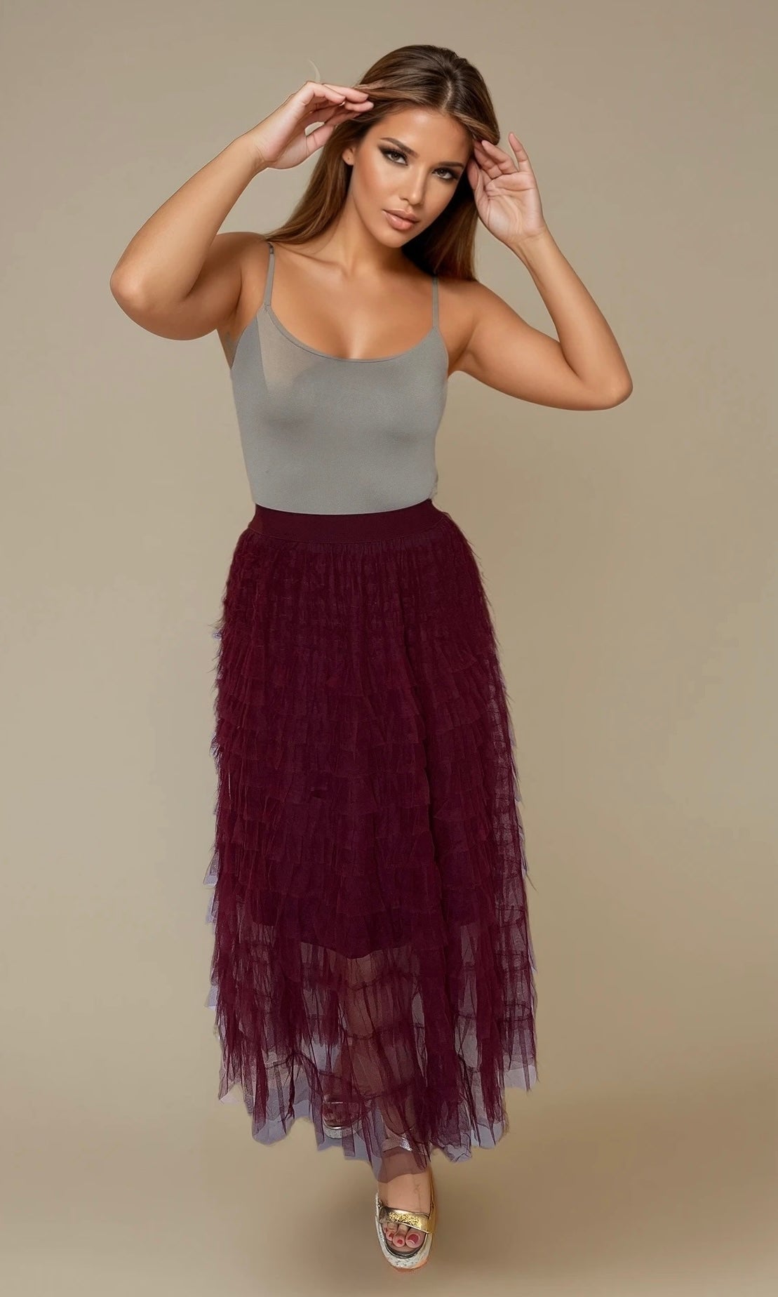 Fifi Tiered Tulle Skirt
