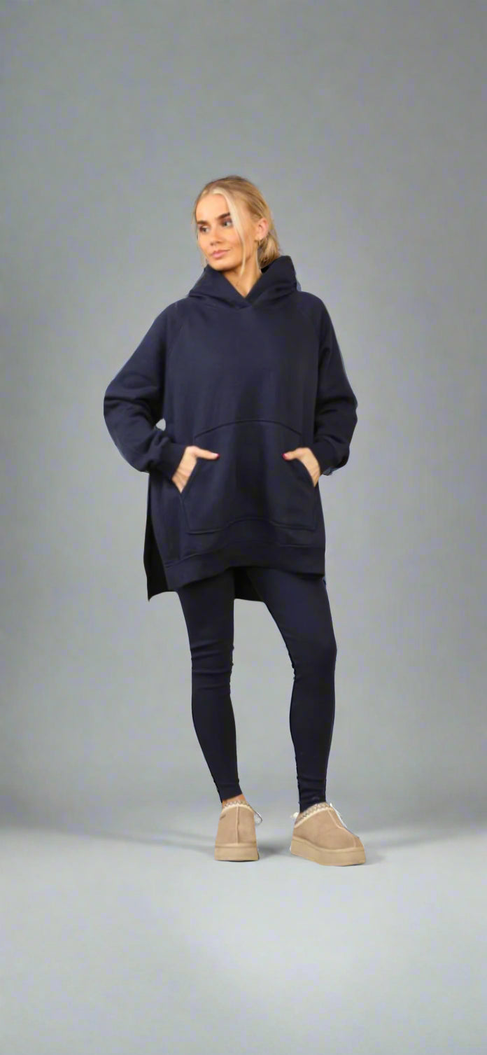 Longline hooded Loungesuit 1790