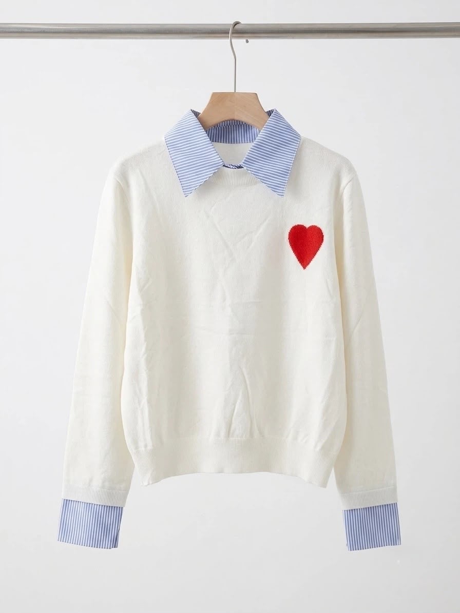 Hazel heart shirt Jumper