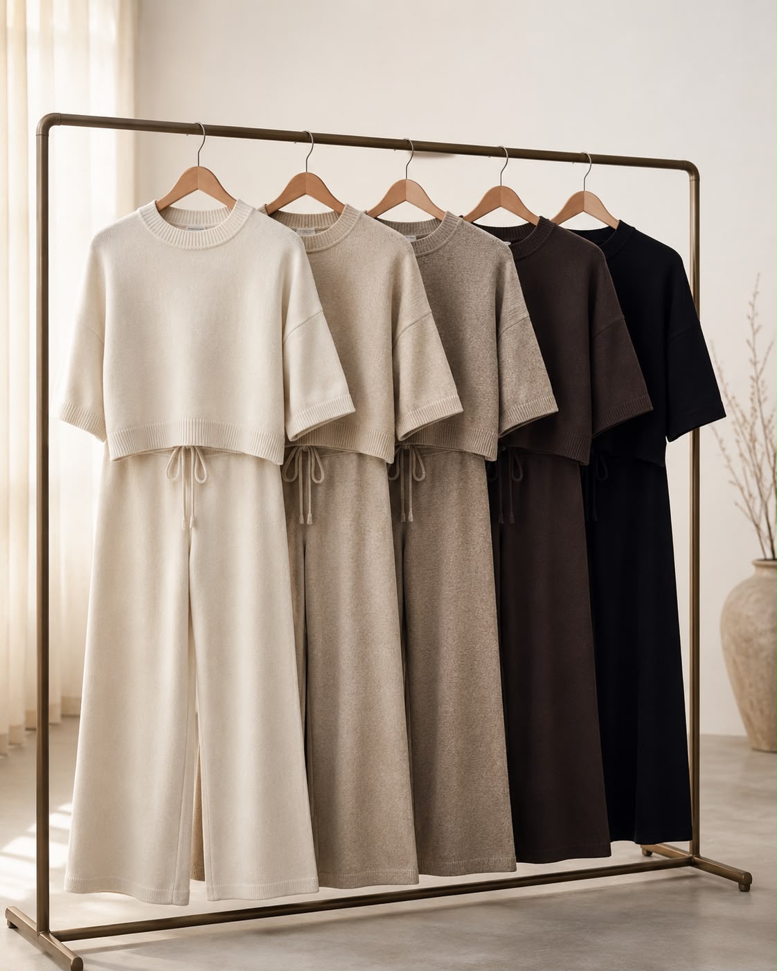 Harlow cropped loungesuit