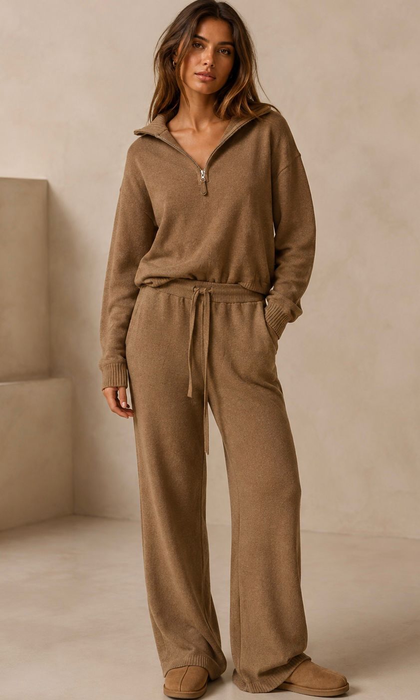 Sienna soft zip loungesuit