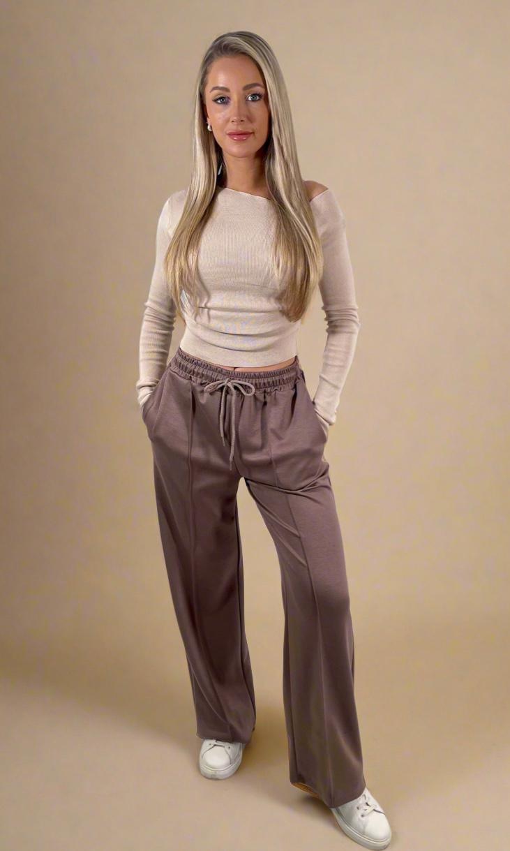Zara soft feel elasticated trouser