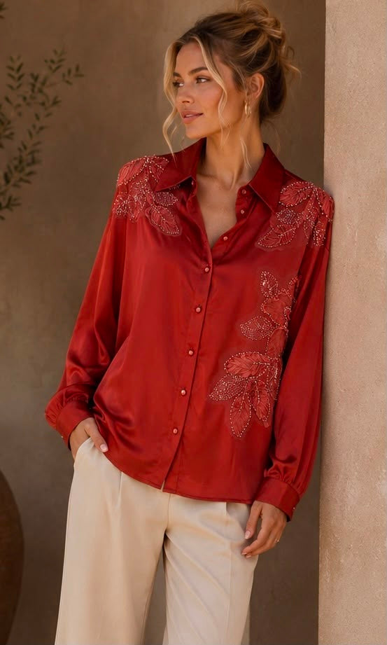 Francessca Embellished Blouse