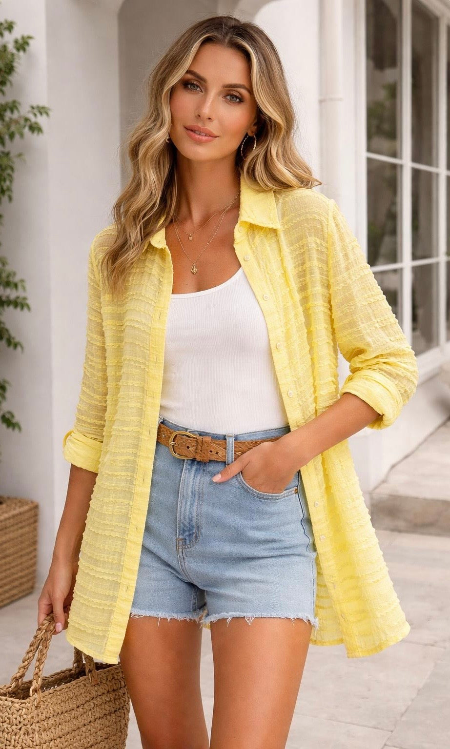 Wholesale Rosie Ruched Longline Shirt for Boutique Retailers - Catwalk style wholesale