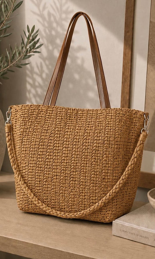 Woven Shopper Bag