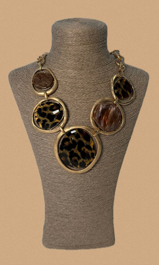 Francesca Leopard Necklace