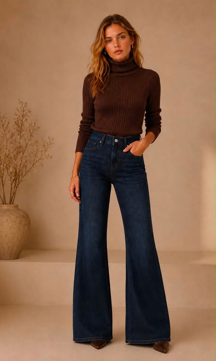 Ginger Boot Cut Jeans 5867