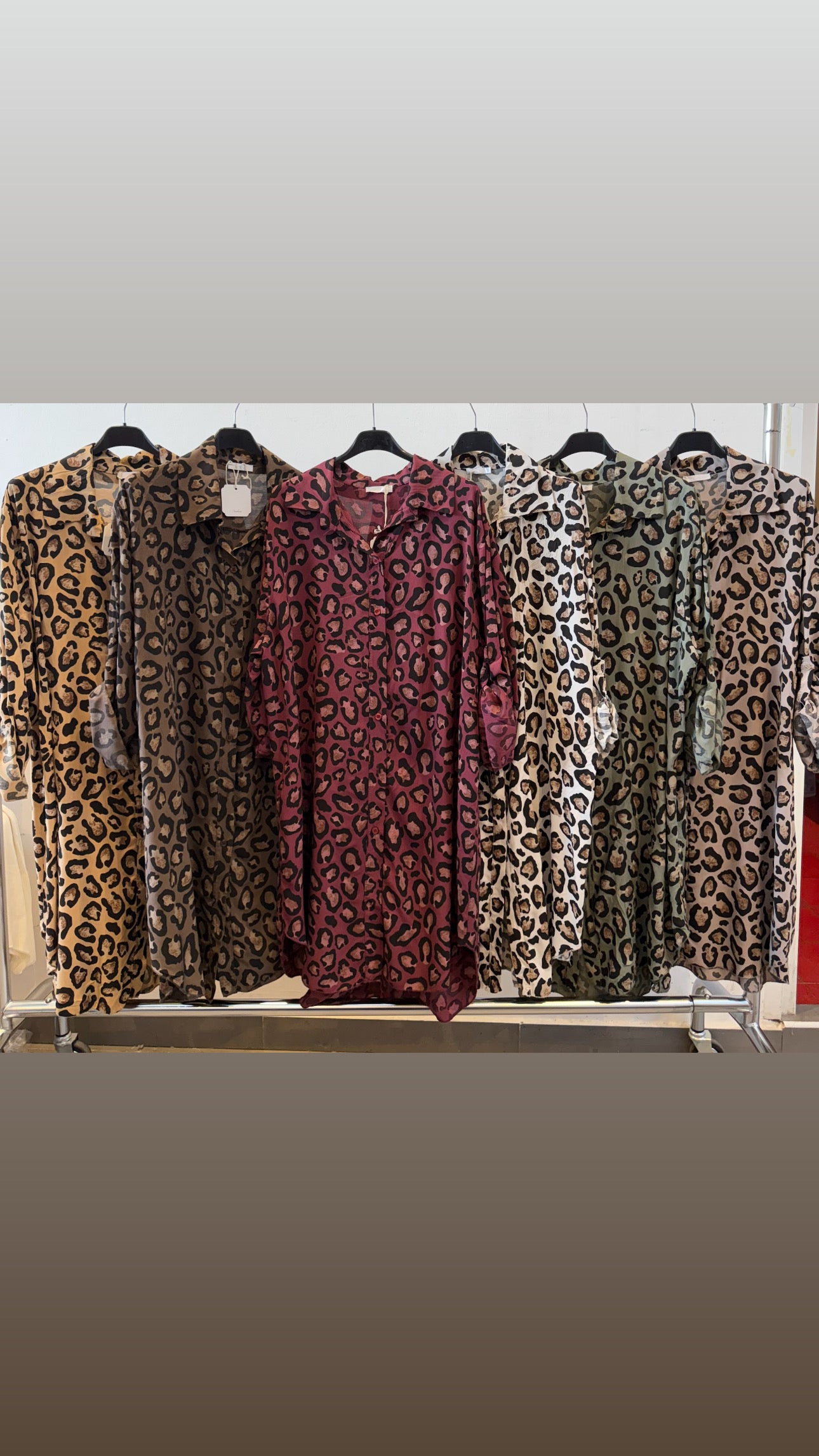Leona leopard shirt