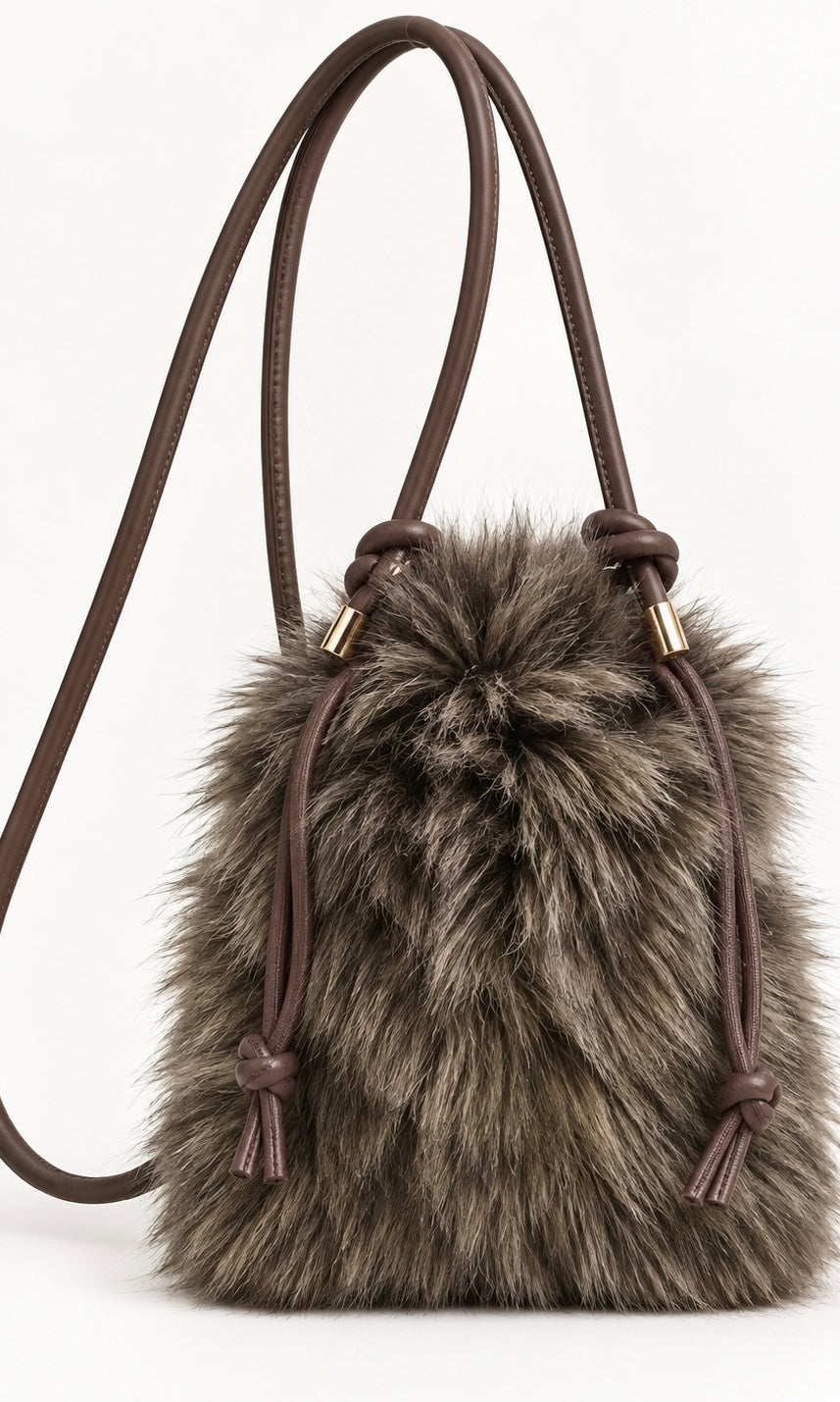 Macy Shaggy Cross Body Bag