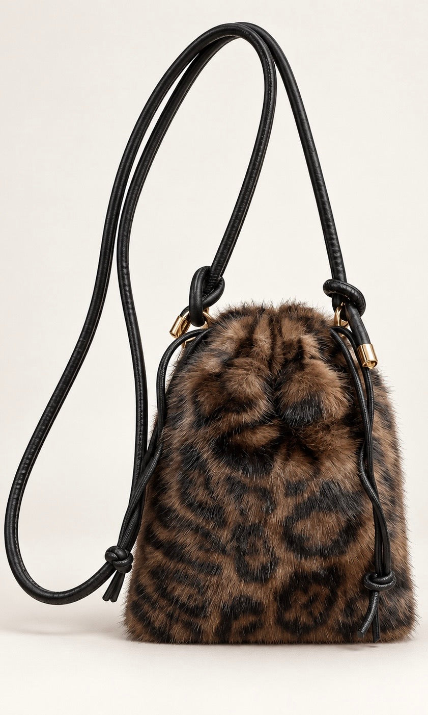 Macy Plush Cross Body Bag