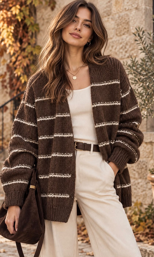 Millie Stripe Cardi