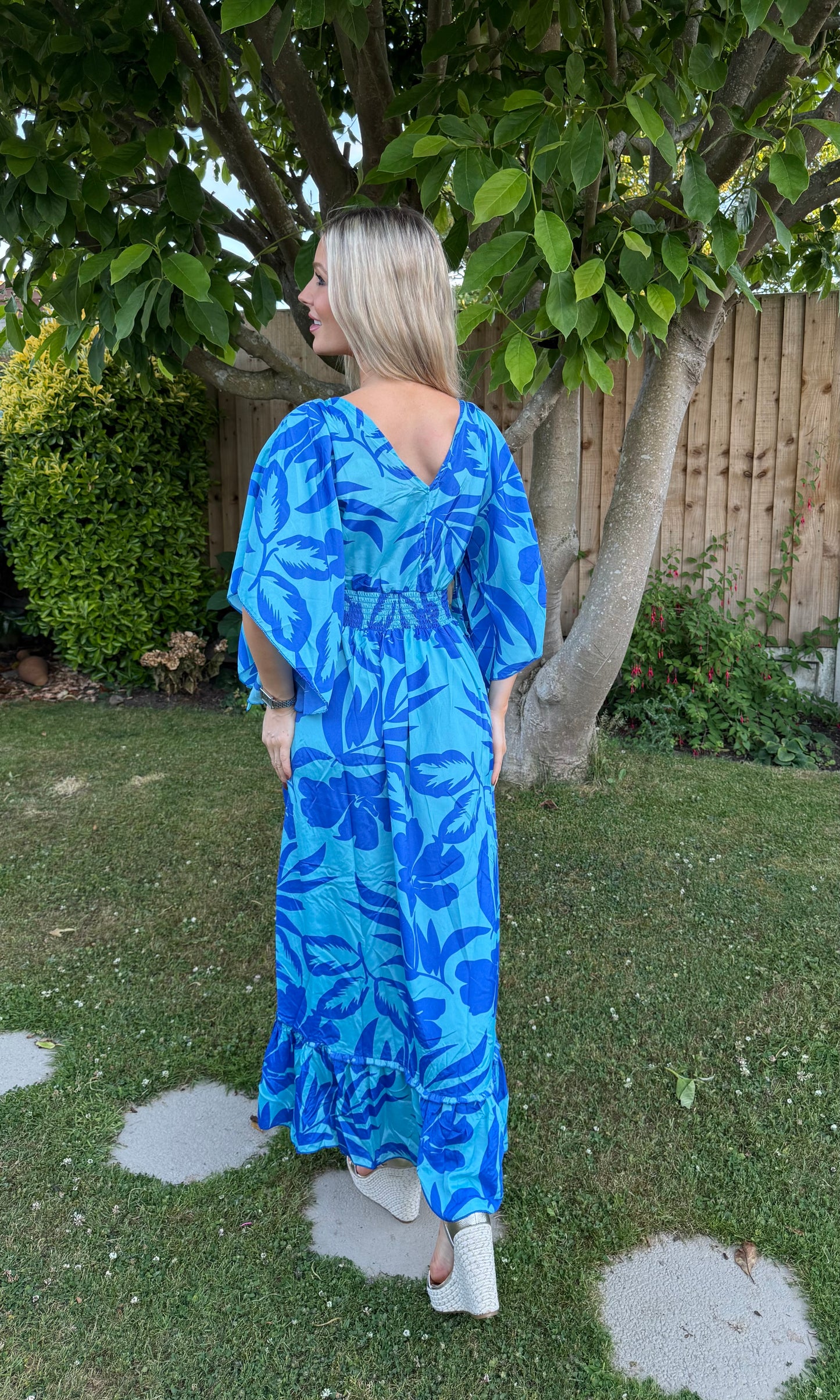 Saffron Silk Feel Maxi Dress