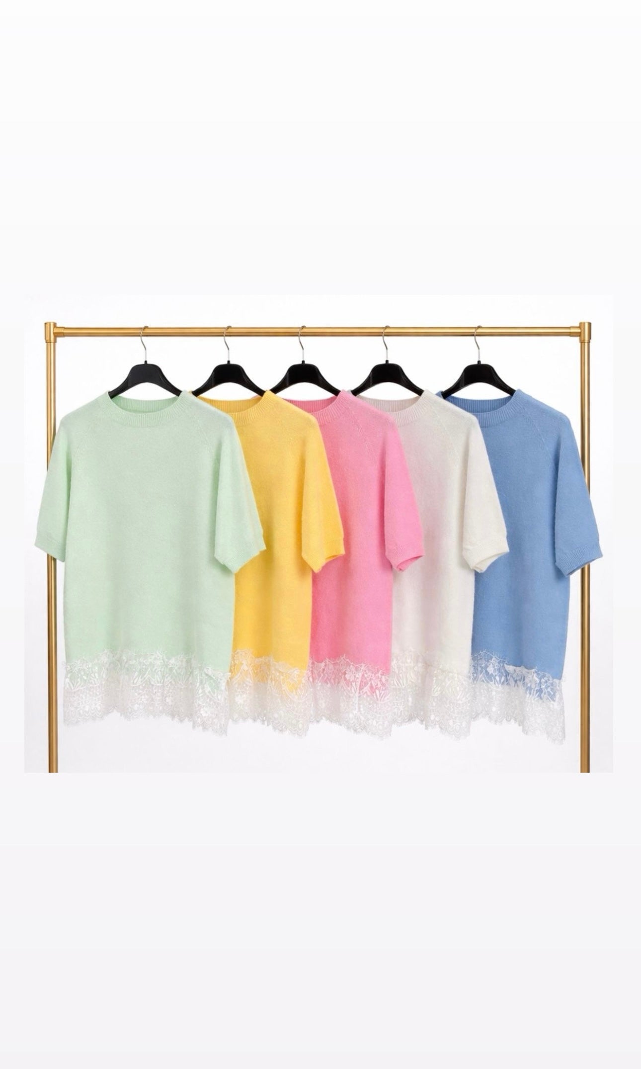 Hallie Lace Trim Jumper