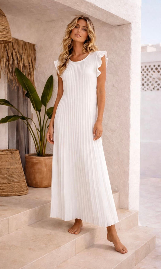 Libby Pleated Dress