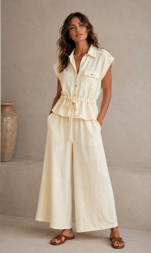 Zara Drawstring Waist Co-ord