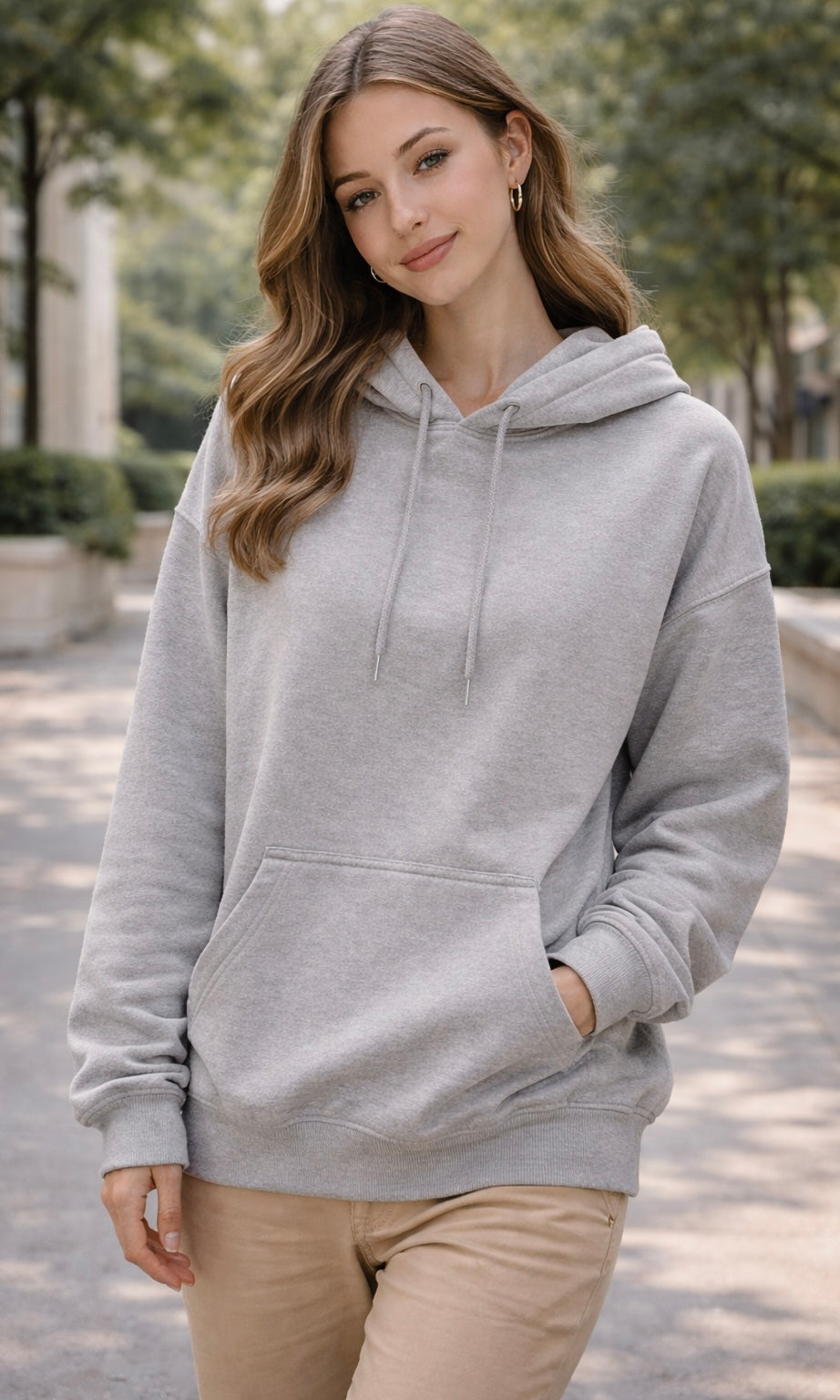 Plain hoody Style 1412