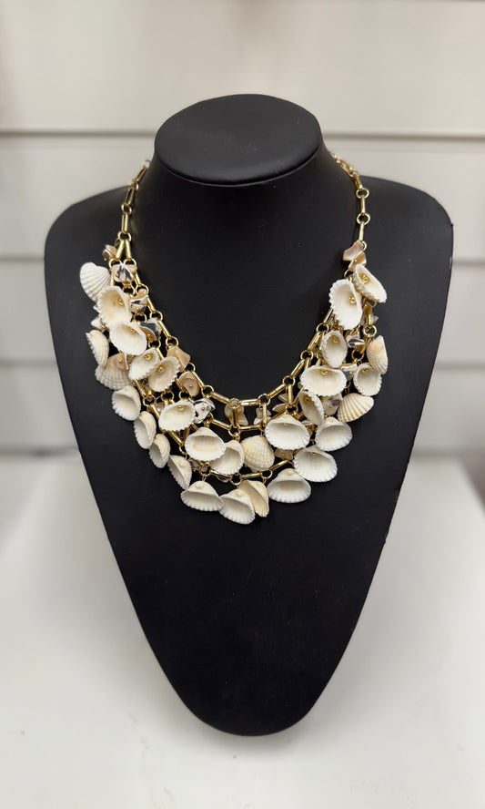 Shell Cluster necklace