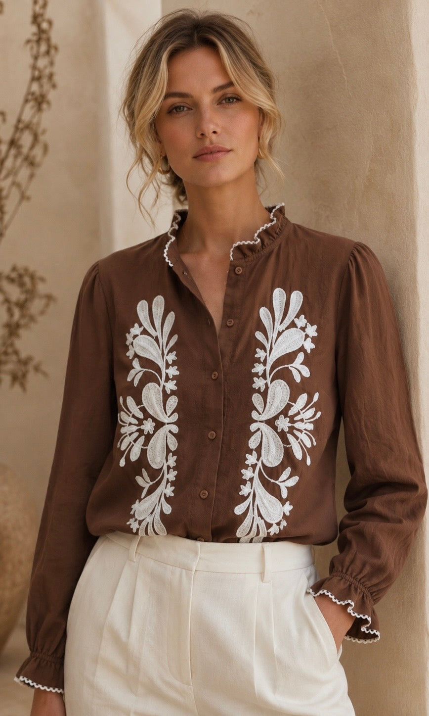 Chloe Embroidered Shirt