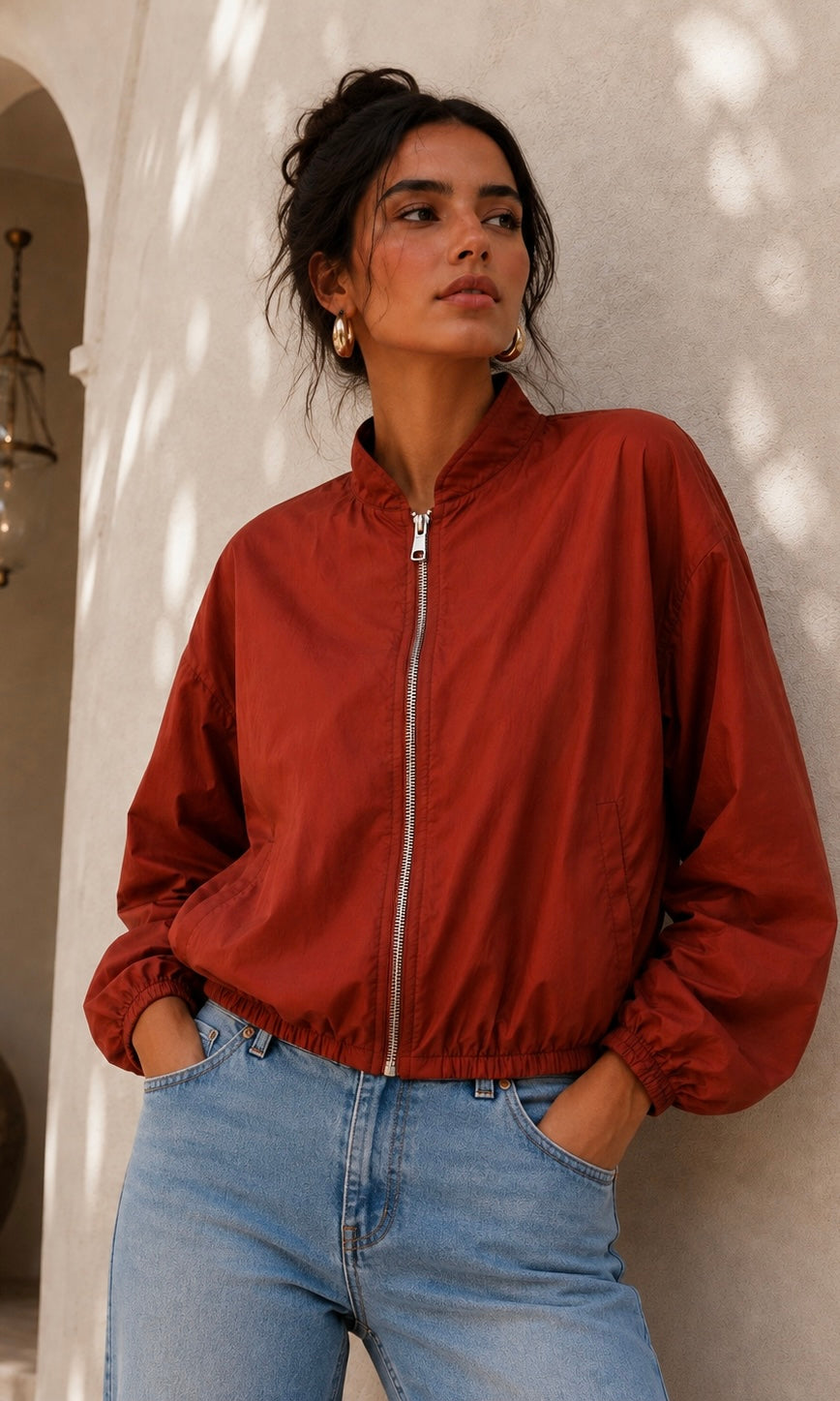 Scarlett Puff Hem Jacket