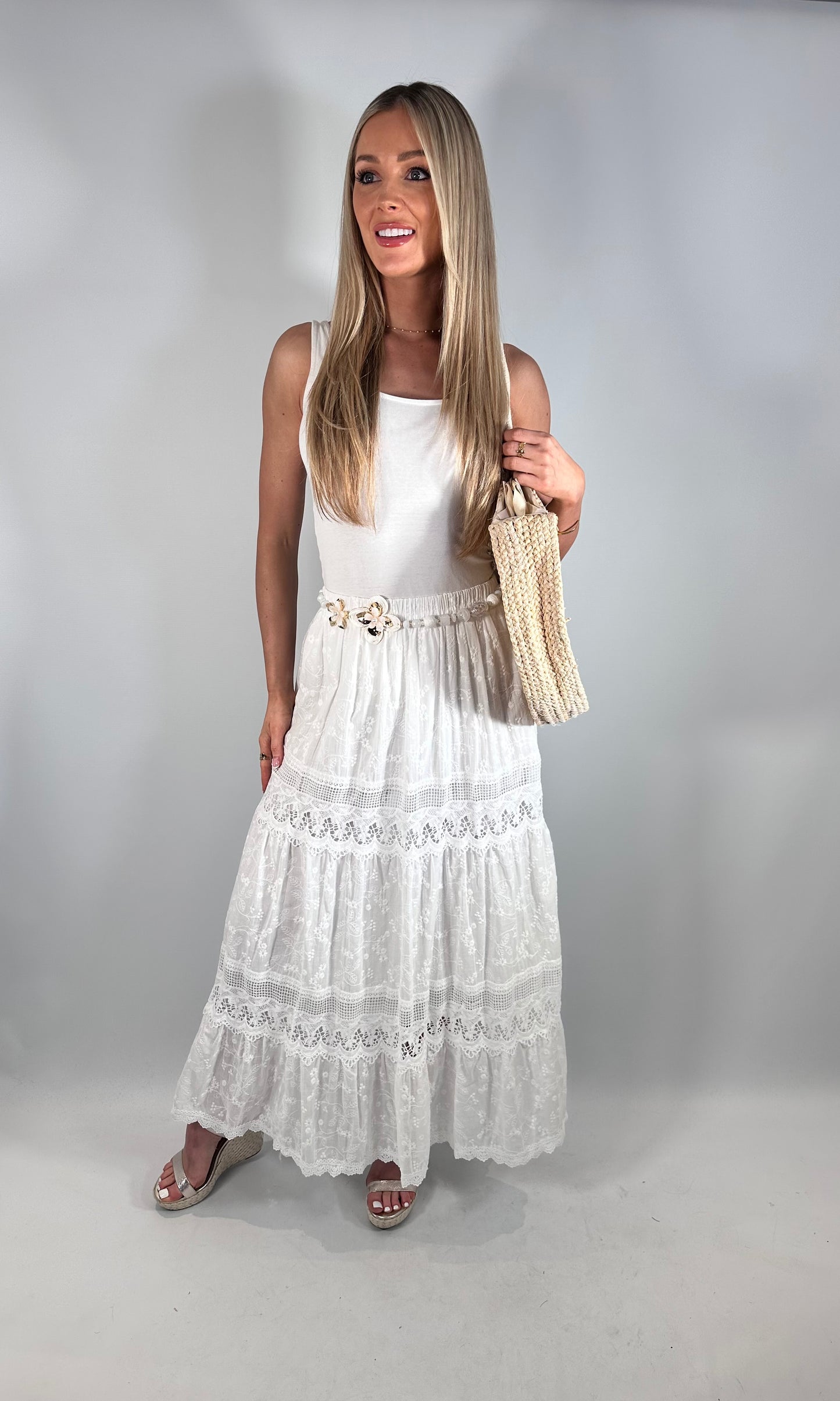 Embroidery anglaise Skirt