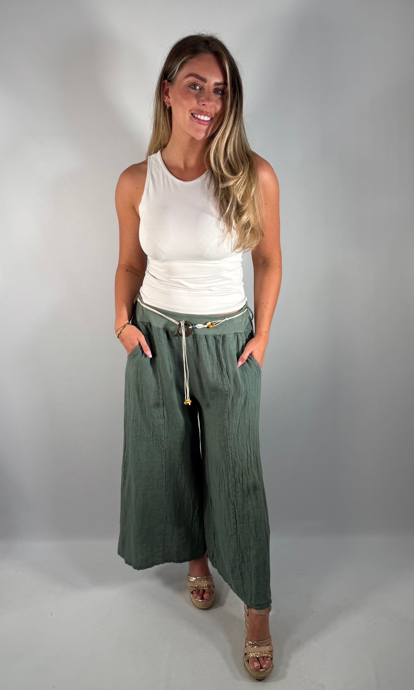 Linen Culottes