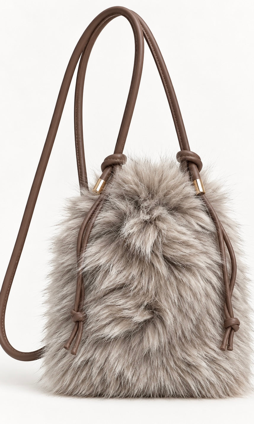 Macy Shaggy Cross Body Bag