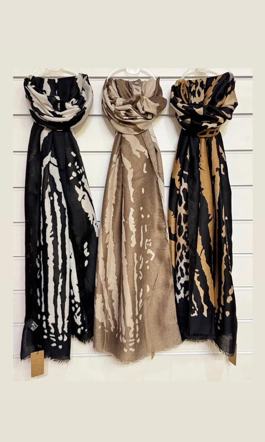 Animal Print Scarf