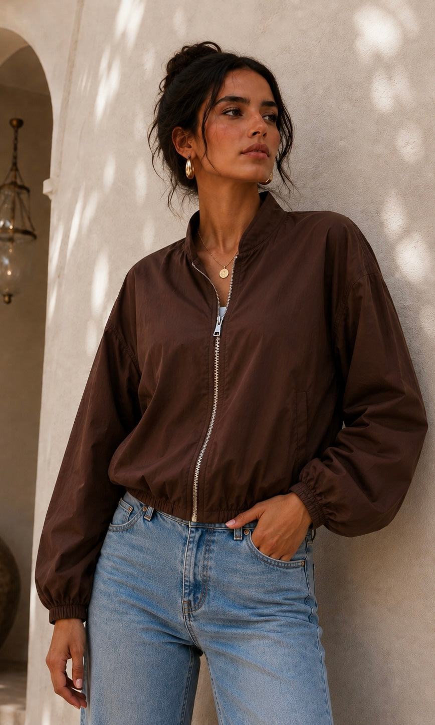 Scarlett Puff Hem Jacket