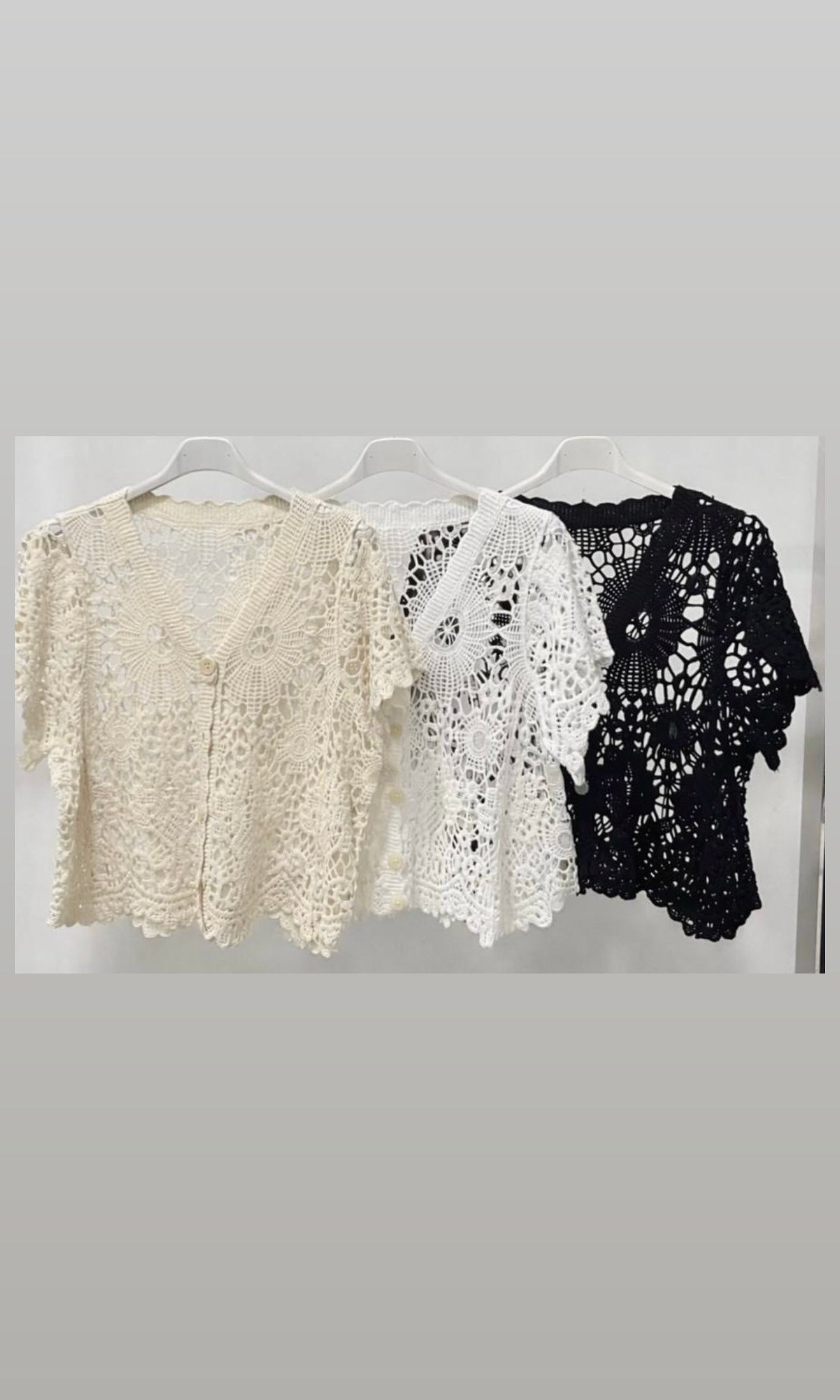 Matilda Crochet Cardi