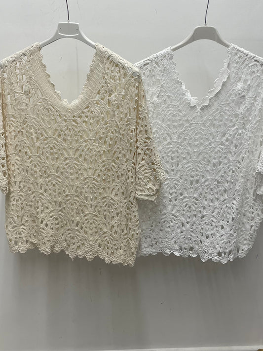 Penelope crochet top