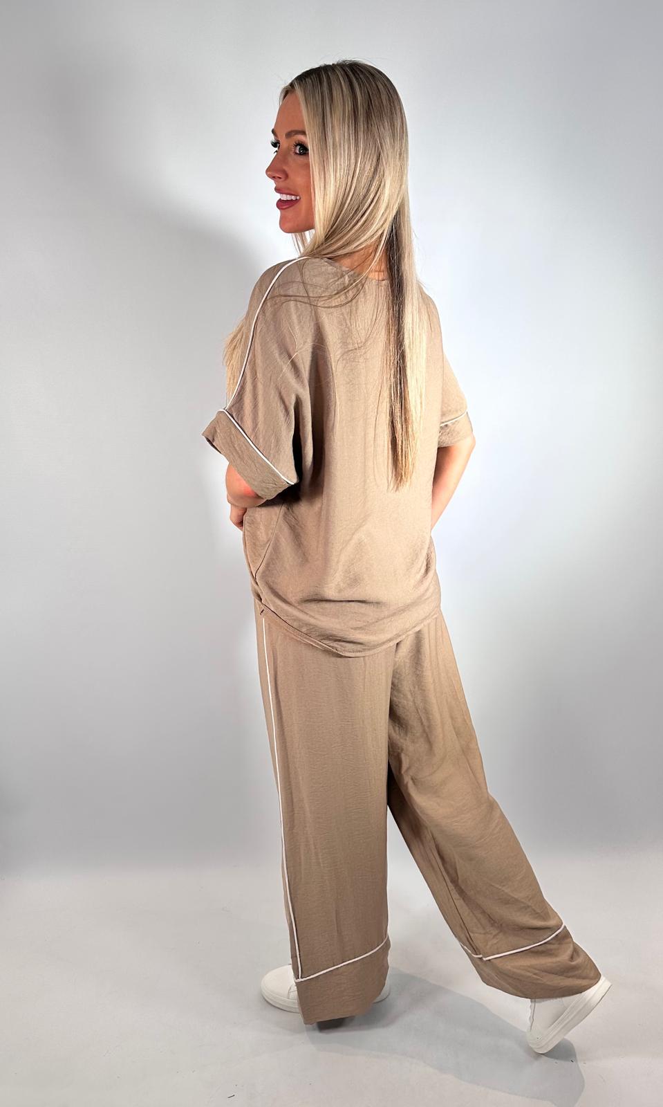 Pipped Edge Co-ord