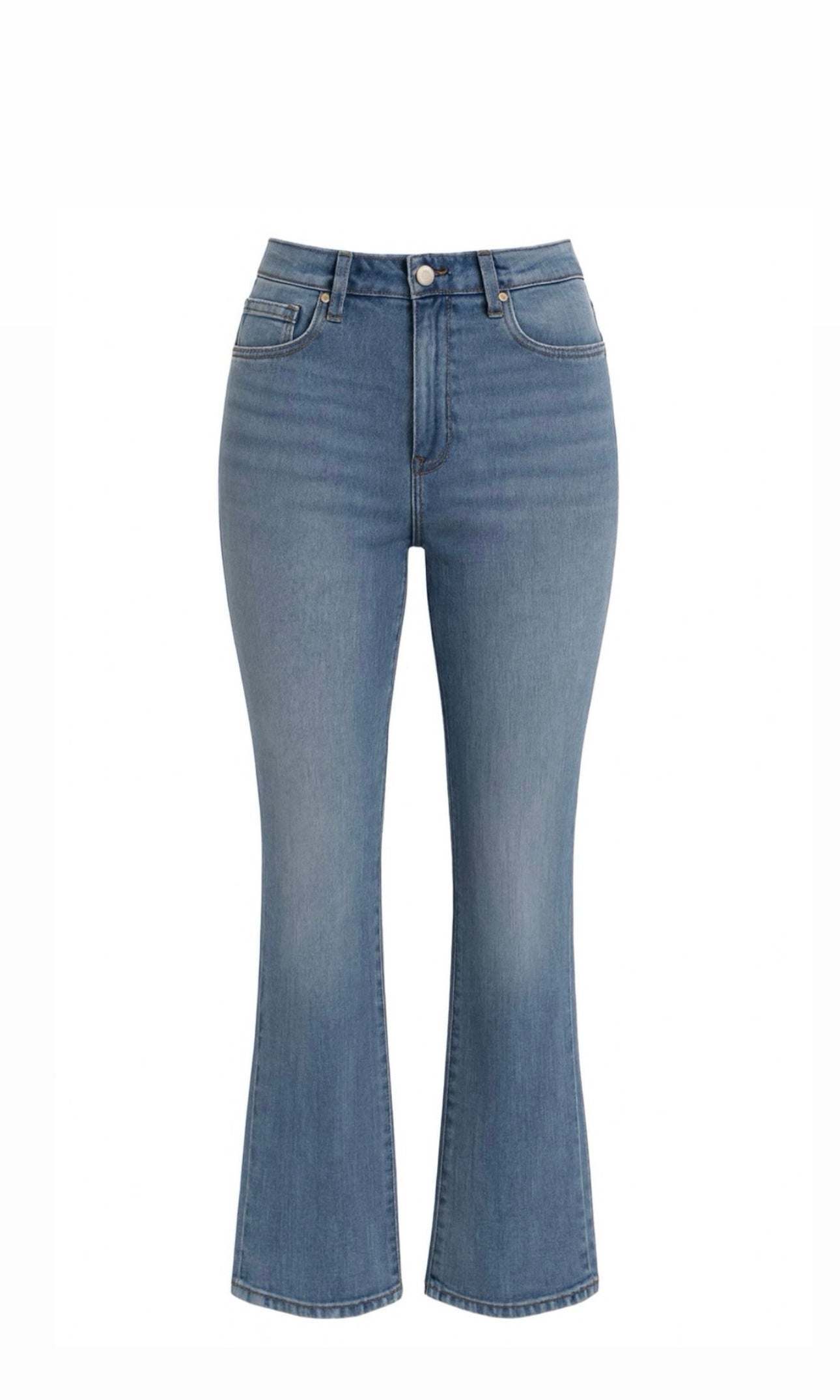 High Waist Bootcut Jeans