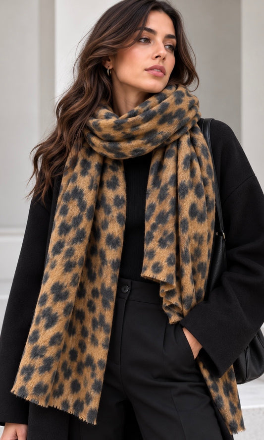 Leopard Scarf