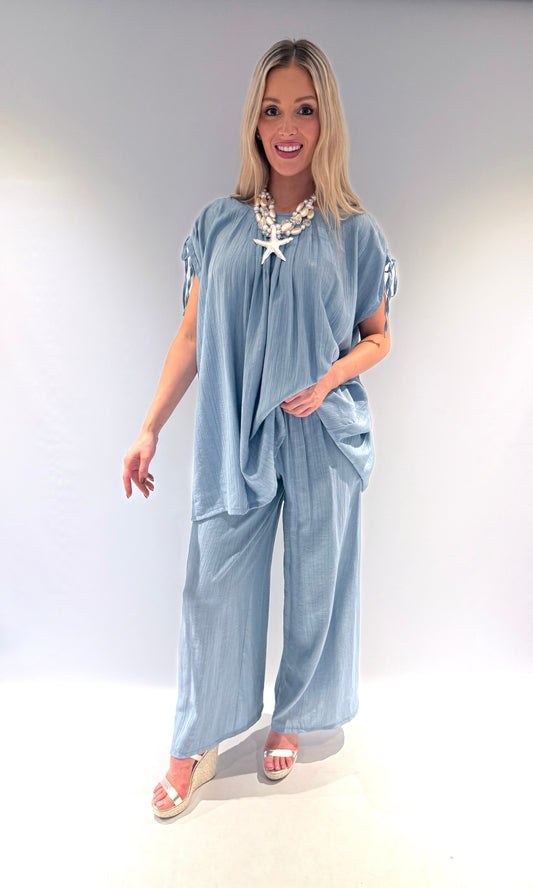 Samantha Tie Shoulder Co-ord