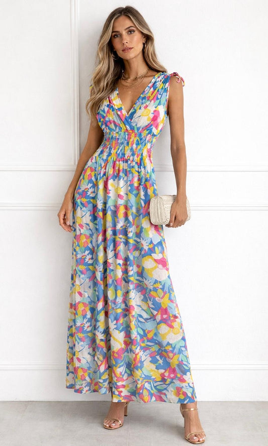 Roxy Print Maxi Dress