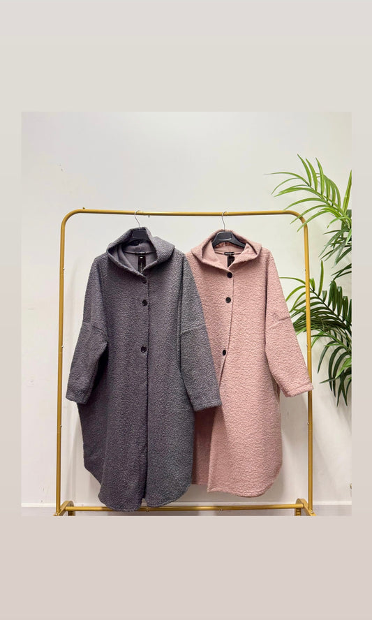 Oversized Teddy Coat