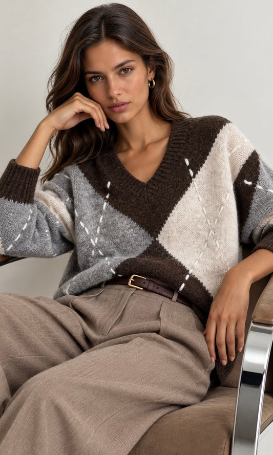 Karina diamond knit J