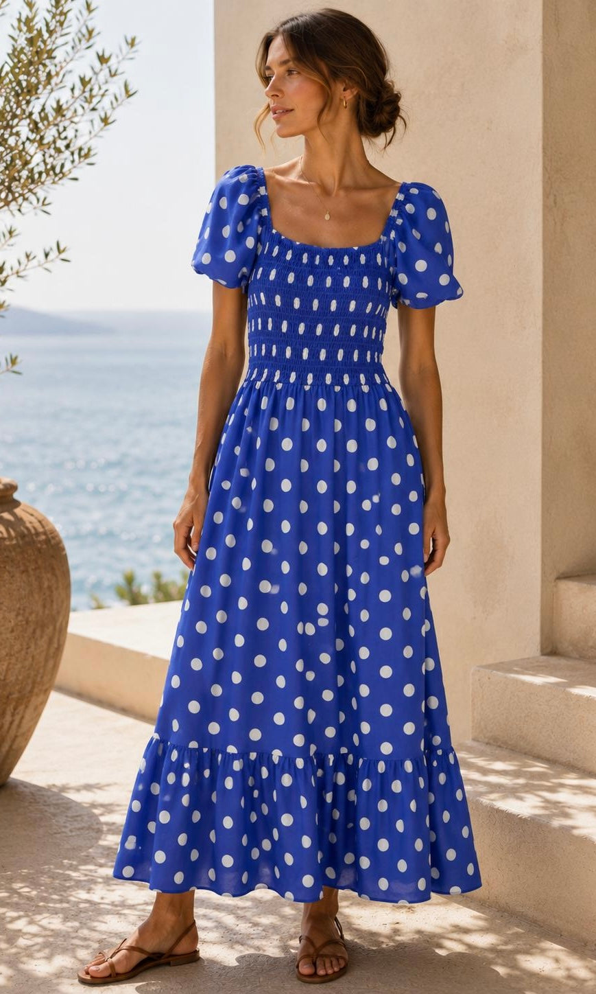 Pippa Polka Dot Dress