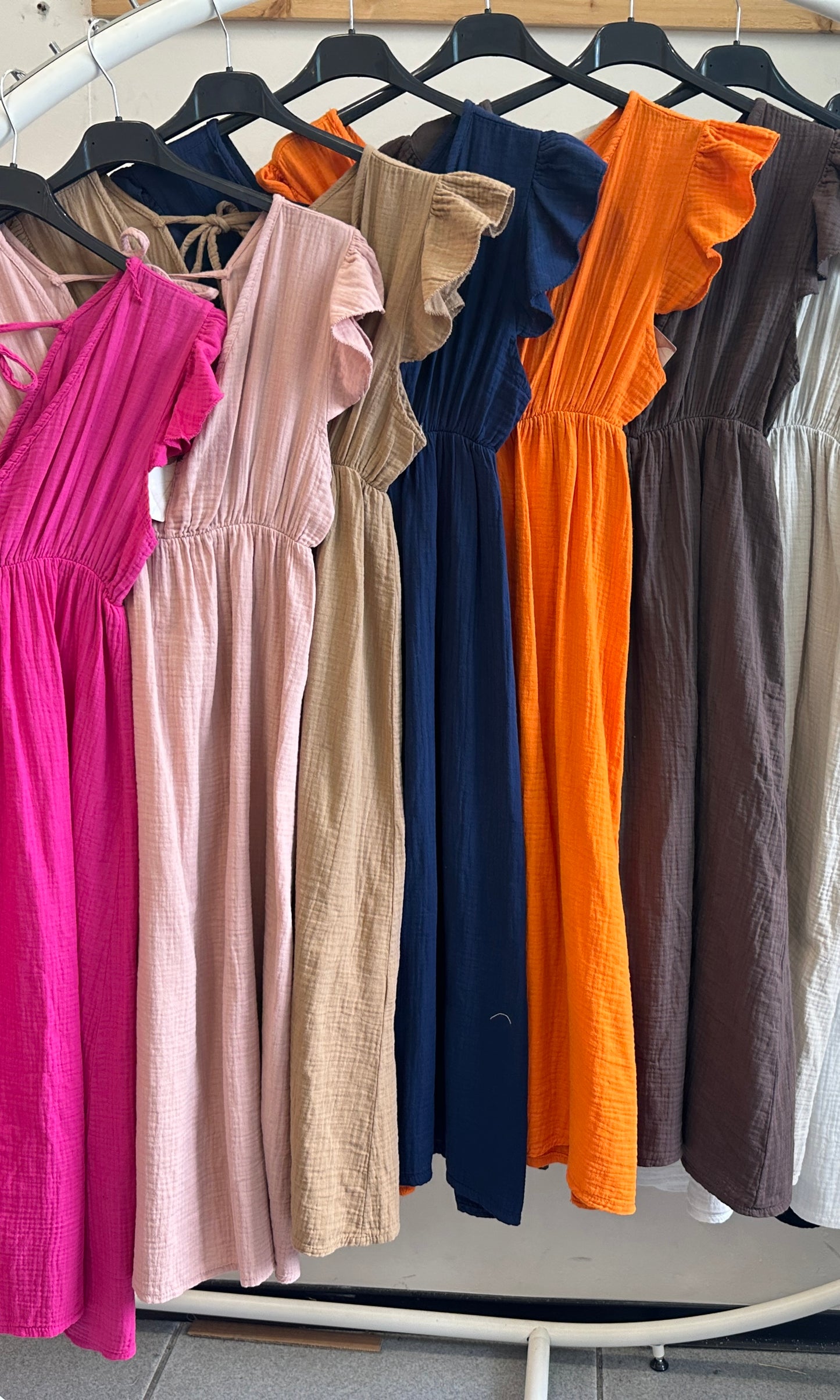 Jilly Frill Sleeve Dress