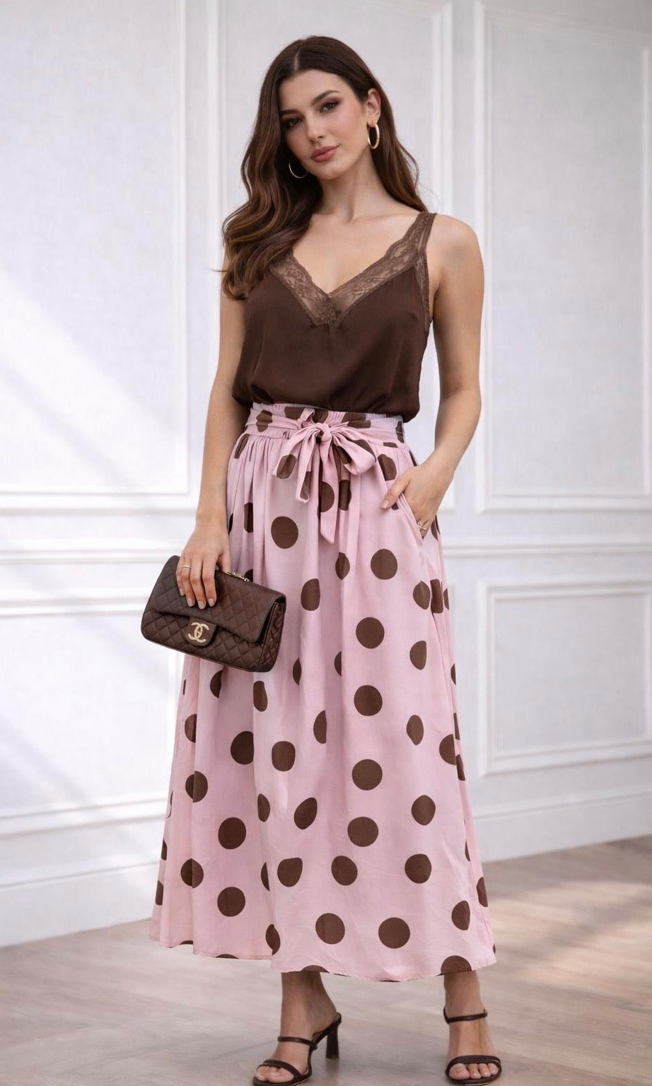 Wholesale Franki Dotty Skirt for Boutique Retailers - Catwalk style wholesale