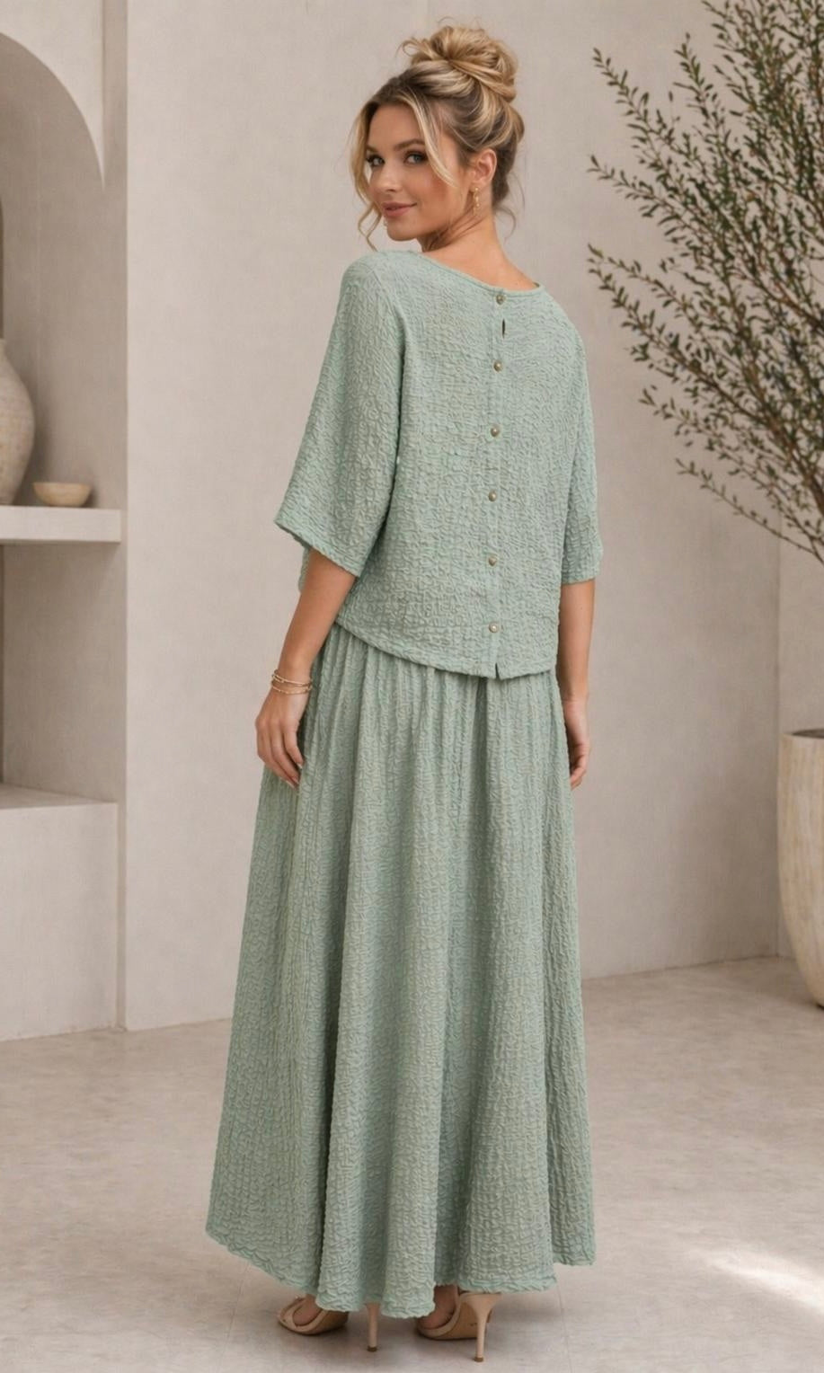 Liliana Button Back Co-ord