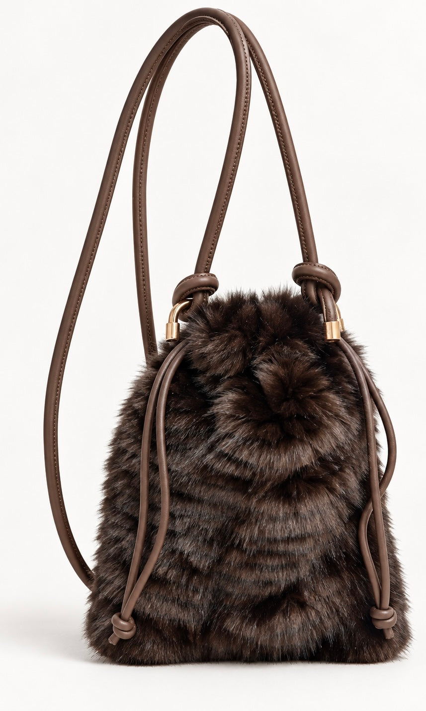 Macy Plush Cross Body Bag