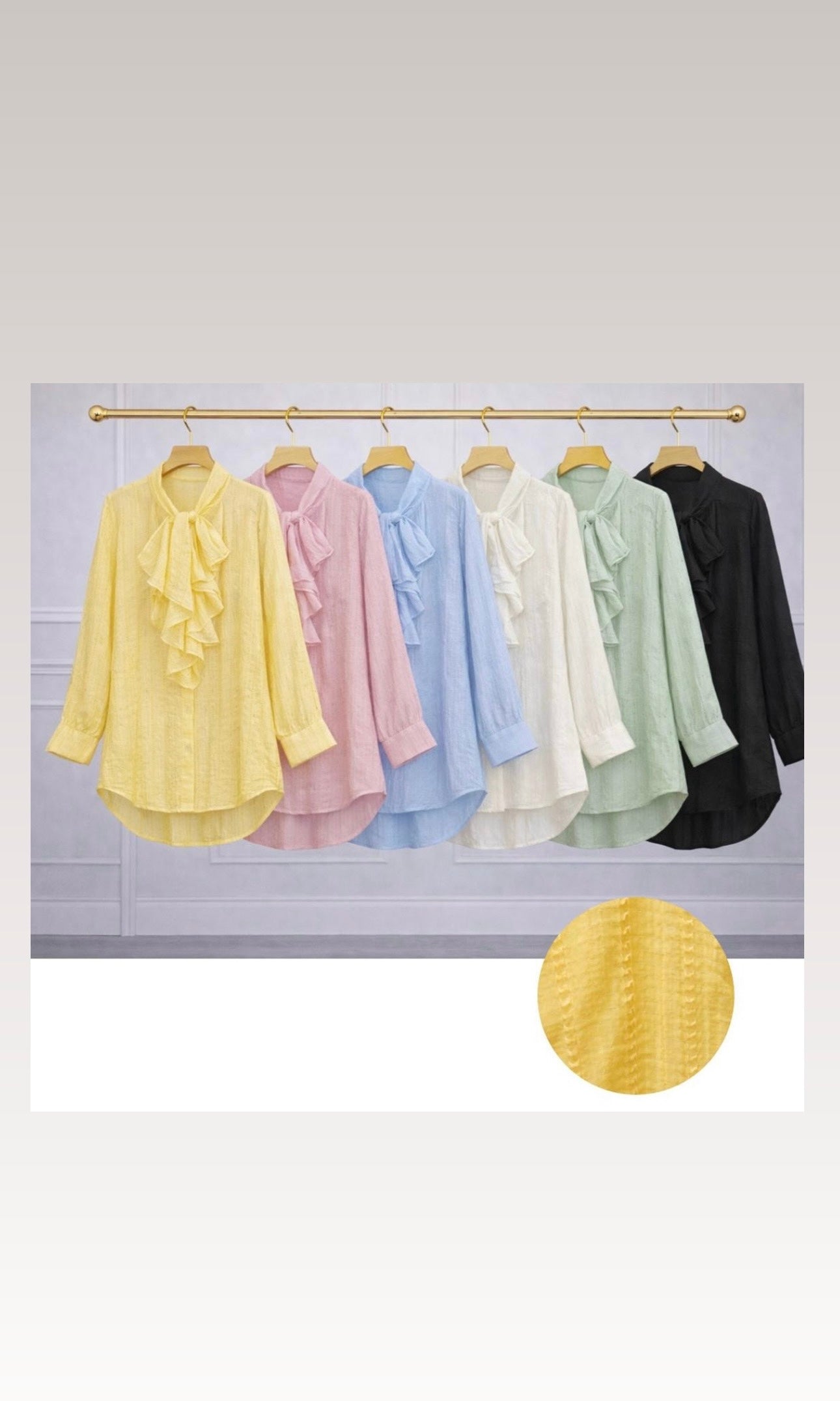 Gabriella Pussy Bow Blouse