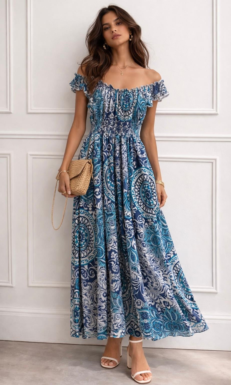 Sammy Bardot Maxi Dress