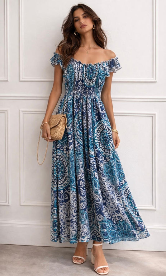 Sammy Bardot Maxi Dress