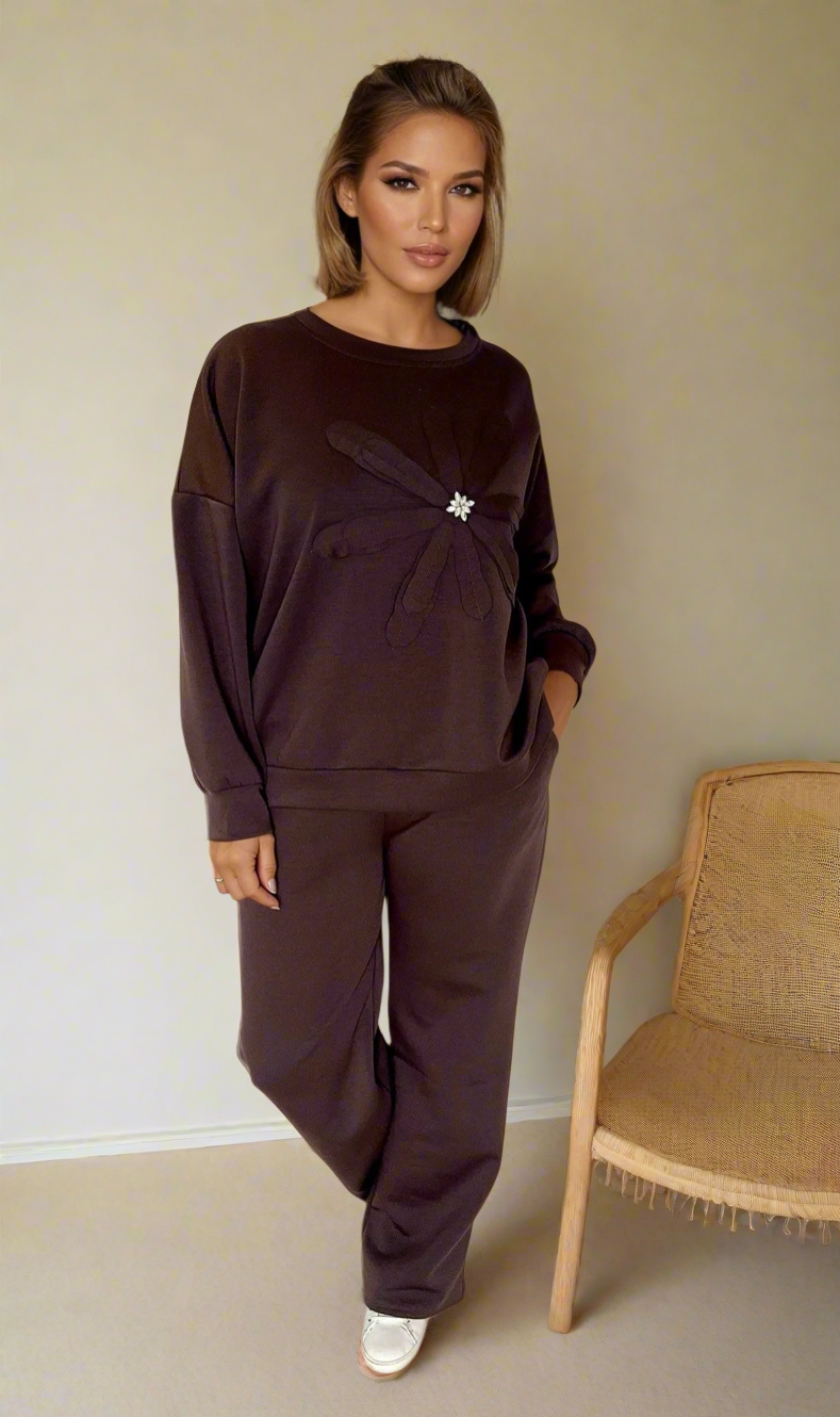 Penny flower scuba lounge set