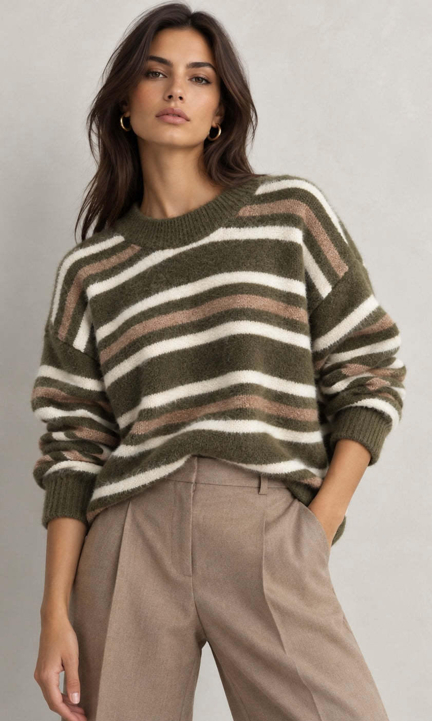 Dixie stripe knit J